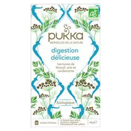 Pukka Merveilles de la nature Infusion Digestion délicieuse Bio (x20)