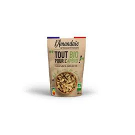 L'AMANDAIE Amandes grillées bio ail des ours de France 100g