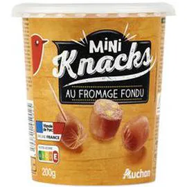 Mini knacks au fromage (200g)