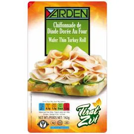 Chiffonnade dinde dorée au four casher (142g)