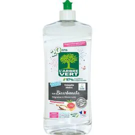 L'ARBRE VERT Liquide Vaisselle au Bicarbonate Pamplemousse Hypoallergénique 750ml