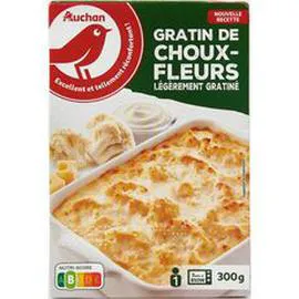 Gratin de choux-fleur gratiné sans couverts (300g)