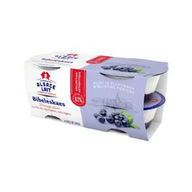 Fromage blanc sur lit de myrtilles (4x125g)