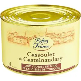 Plat cuisiné Cassoulet au porc (1,580kg)