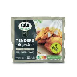 ISLA MONDIAL Tenders de poulet Halal 400g