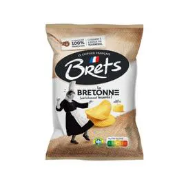 Chips saveur beurre salé (125g)
