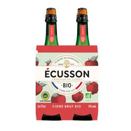 Cidre Brut Généreux Bio (2x75cl)