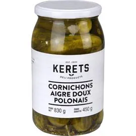 Cornichons aigre doux polonais (450g)