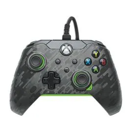 Manette Filaire Pour Xbox Et Pc Néon Carbone (l'unité)