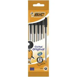 Stylo bille Cristal original noir (l'unité)