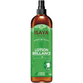 ISAYA Lotion Brillance Extrait de Tilleul Chiens & Chats 250ml