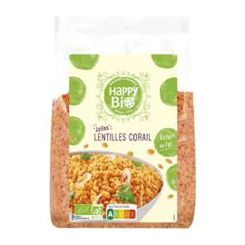 Lentille corail bio (500g)