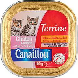 Terrine riche en poulet et au lait, pour chaton (100g)
