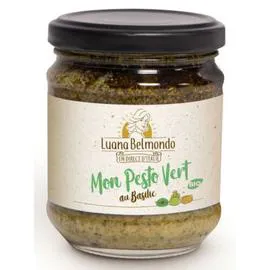 PU-MA CONSERVE Luana Belmondo Mon Pesto Vert au Basilic 180g