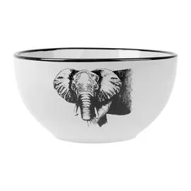 Bol 65 cl éléphant en grés (l'unité)