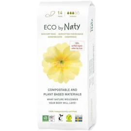 NATY ECO by Serviettes hygiéniques Normal X14 l'unité