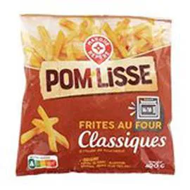 MARQUE REPÈRE, POM'LISSE Frites Au four 600g