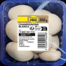 PETIT PRIX Champignons blancs 200g