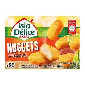 ISLA DÉLICE Nuggets halal de volaille 400g