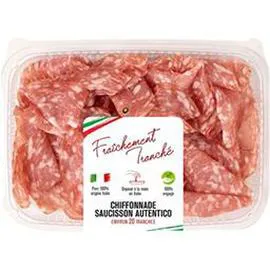Chiffonnade de saucisson Autentico (80g)