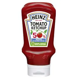HEINZ Ketchup moins sucres et sel 435g