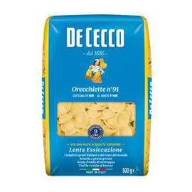 DE CECCO Pâtes Orechiette n°91 500g