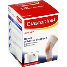 Bande adhésive élastique 8 cm x 2,5 m (l'unité)