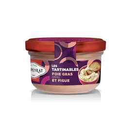 Tartinable de Foie Gras Origine France à la Figue (120g)