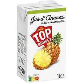 Jus d'ananas à base de concentré (1l)