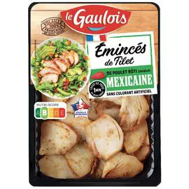 Emincés de poulet à la mexicaine (180g)