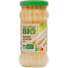 Asperges bio blanches mini (110g)