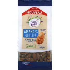 Amandes grillés sans sel (250g)