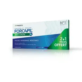 Complément alimentaire capillaire anti-chute forcapil (x90)