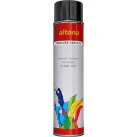 Peinture AEROSOL NOIR BRILLANT (600ml)
