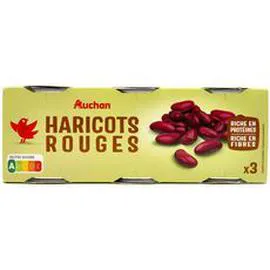 Haricots rouges (3x125g)