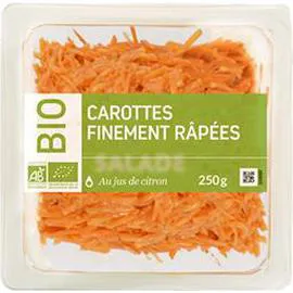 Carottes finement râpées BIO Sélectionné par votre magasin (250g)