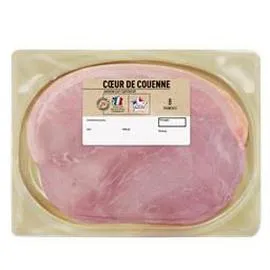 PRODUCTEURS & COMMERÇANTS Jambon de porc Coeur de couenne 440g