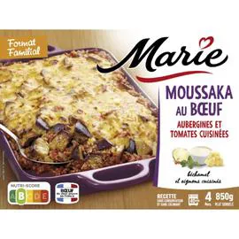 Plat cuisiné Moussaka au boeuf (850g)
