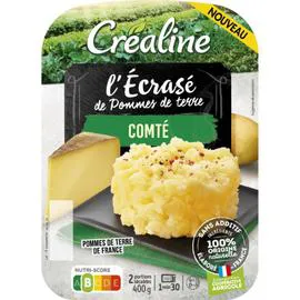 CRÉALINE Ecrasé de pomme de terre au comté 2x200g