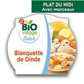Assiette 18 mois Blanquette dinde bio (260g)