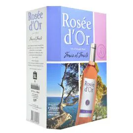 ROSEE D'OR Vin rosé d'Espagne 5l