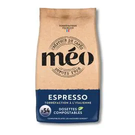 Café dosettes compatibles Senseo Espresso x54 (378g)