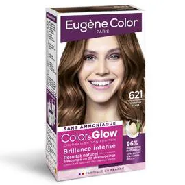 Coloration Capillaire 621 Marron Glace Color&Glow (l'unité)