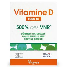 Complément Alimentaire Vitamines D 500% des Valeurs Nutritionnelles de Référence (x90)