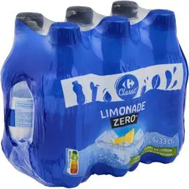 Boisson limonade Zero (6x33cl)