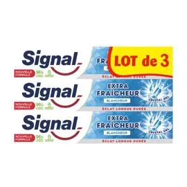 Dentifrice Blancheur Extra Fraîcheur (3x75ml)