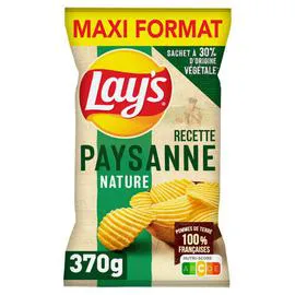 Chips Paysannes Maxi Format (370g)