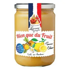 Compote pomme citron LES RECETTES CUITES AU CHAUDRON (560g)