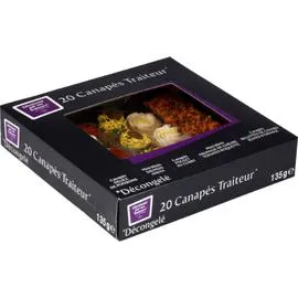 Toasts canapés traiteur 5 recettes (135g)