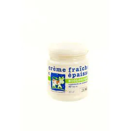 Crème Fraiche Bio Epaisse 42% Mat.Gr. (20cl)
